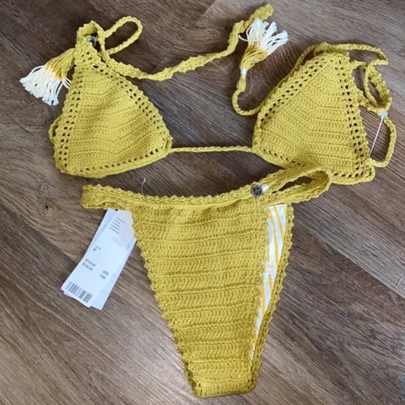 SHE MADE ME Olive Bikini - Picture 1 of 9